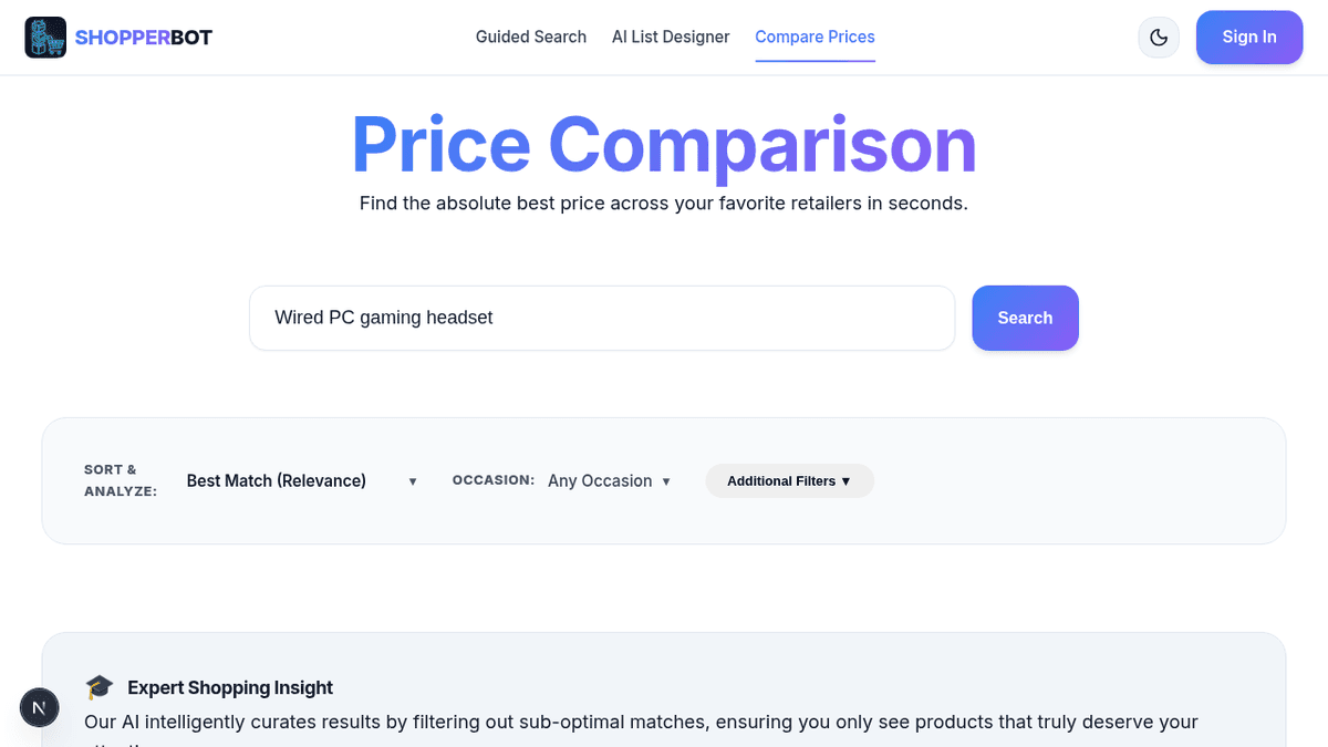 Curated product recommendations